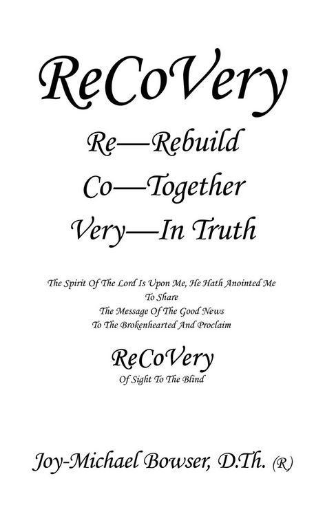 Produktbild: Recovery