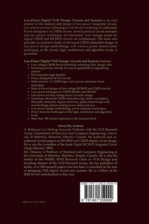 Produktbild: Low-Power Digital VLSI Design