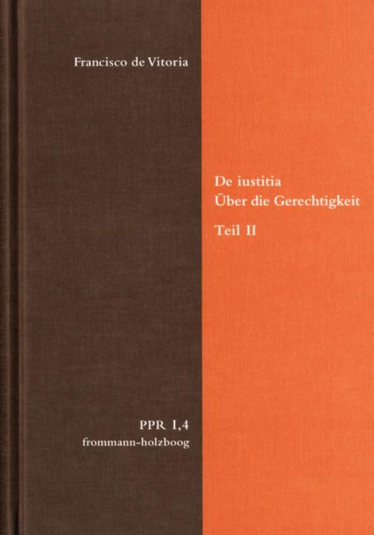 Produktbild: De iustitia. &Uuml;ber die Gerechtigkeit. Teil II