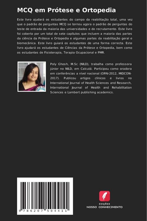 Produktbild: MCQ em Pr&oacute;tese e Ortopedia