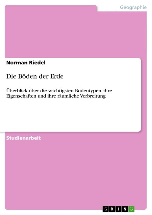 Produktbild: Die B&ouml;den der Erde