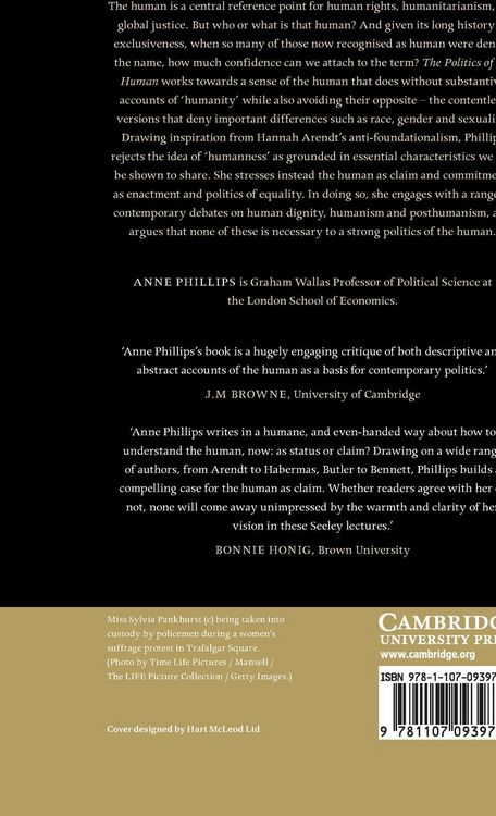 Produktbild: The Politics of the Human