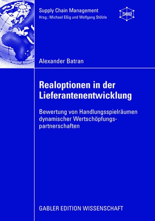 Produktbild: Realoptionen in der Lieferantenentwicklung