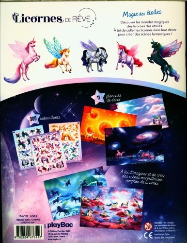 Produktbild: Magie des &eacute;toiles : cahier stickers