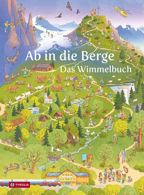 Produktbild: Ab in die Berge. Das Wimmelbuch