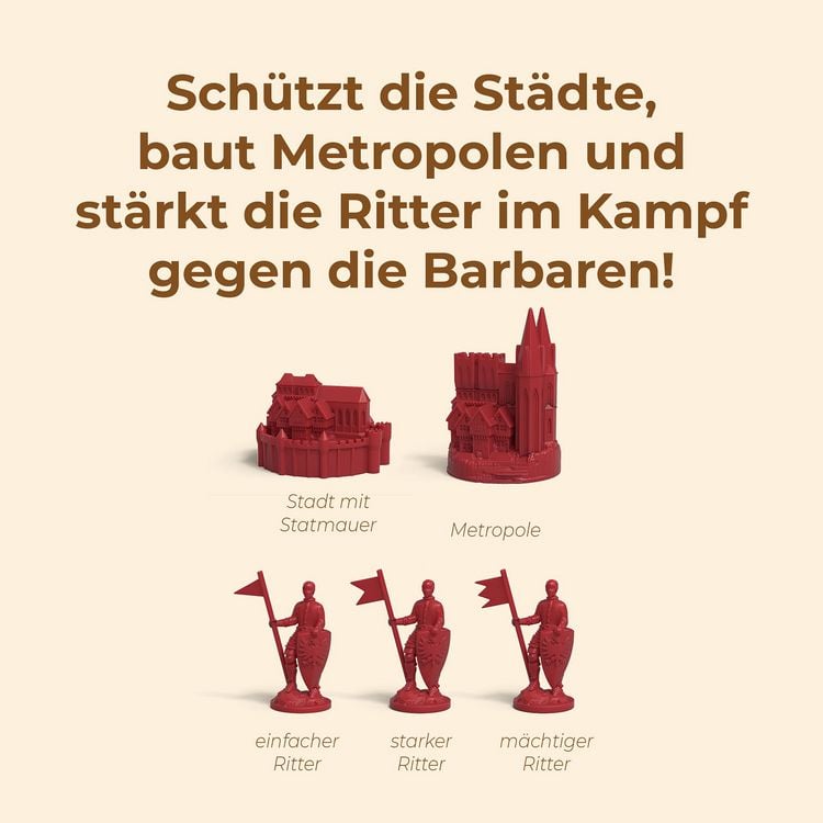 Produktbild: CATAN - St&auml;dte & Ritter
