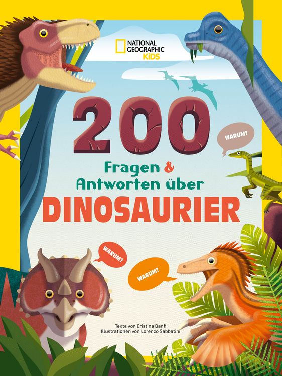Produktbild: Dinosaurier. Frage- und Antwortbuch, mit 200 Fragen zu spannenden Naturthemen (200 Fragen & Antworten)
