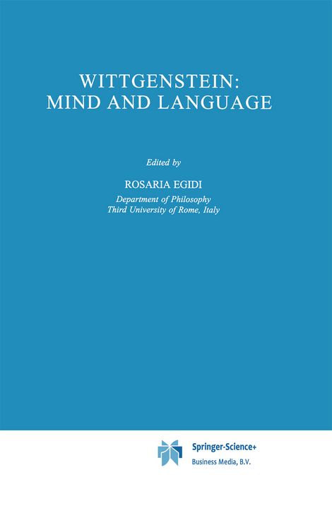 Produktbild: Wittgenstein: Mind and Language