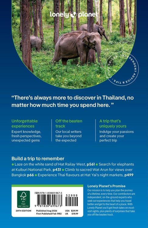 Produktbild: Lonely Planet Thailand