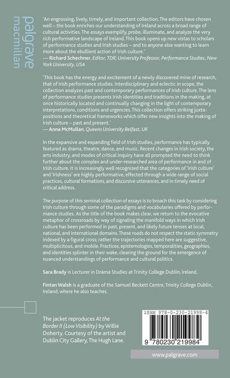 Produktbild: Crossroads: Performance Studies and Irish Culture