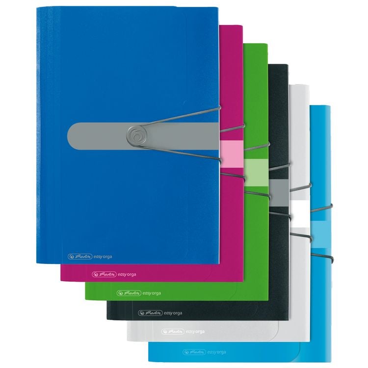 Produktbild: Herlitz F&auml;chermappe A4 PP 12 F&auml;cher, schwarz