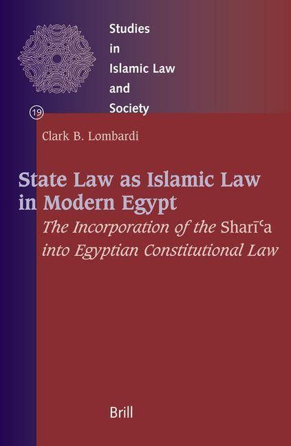 Produktbild: State Law as Islamic Law in Modern Egypt