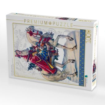 Produktbild: CALVENDO Puzzle 5.-6. 12. - Nikolaus auf dem Pferd | 1000 Teile Lege-Gr&ouml;&szlig;e 64x48cm Foto-Puzzle f&uuml;r gl&uuml;ckliche Stunden