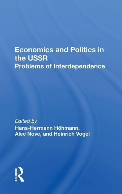 Produktbild: Economics and Politics in the USSR