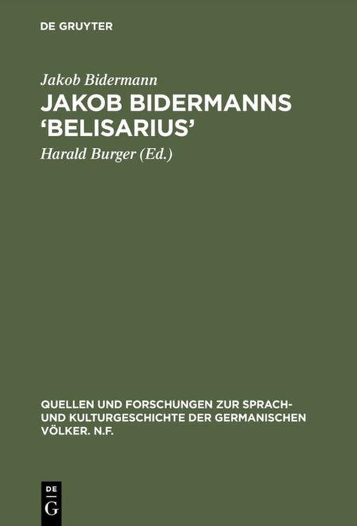 Bild vom Artikel Jakob Bidermanns ‘Belisarius’ vom Autor Jakob Bidermann