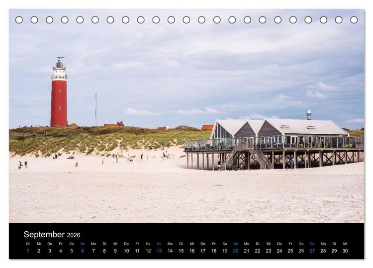 Produktbild: Gr&uuml;&szlig;e aus Texel (Tischkalender 2026 DIN A5 quer), CALVENDO Monatskalender