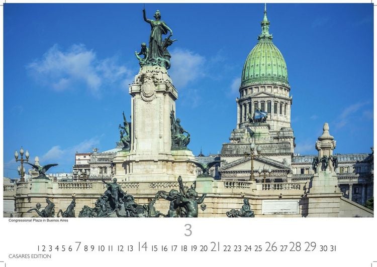 Produktbild: Argentinien Kalender 2027 &ndash; Wandkalender | Fotokalender S&uuml;damerika 35x50cm &ndash; Faszinierende Landschaften und St&auml;dte S&uuml;damerikas, perfekt f&uuml;r Fans & Weltenbummler