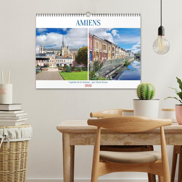 Produktbild: Amiens - Capitale de la Somme (Calendrier mural 2026 DIN A3 vertical), CALVENDO calendrier mensuel