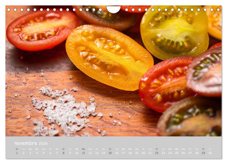 Produktbild: Charme ART culinaire (Calendrier mural 2026 DIN A4 vertical), CALVENDO calendrier mensuel