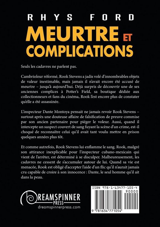 Produktbild: Meurtre et complications