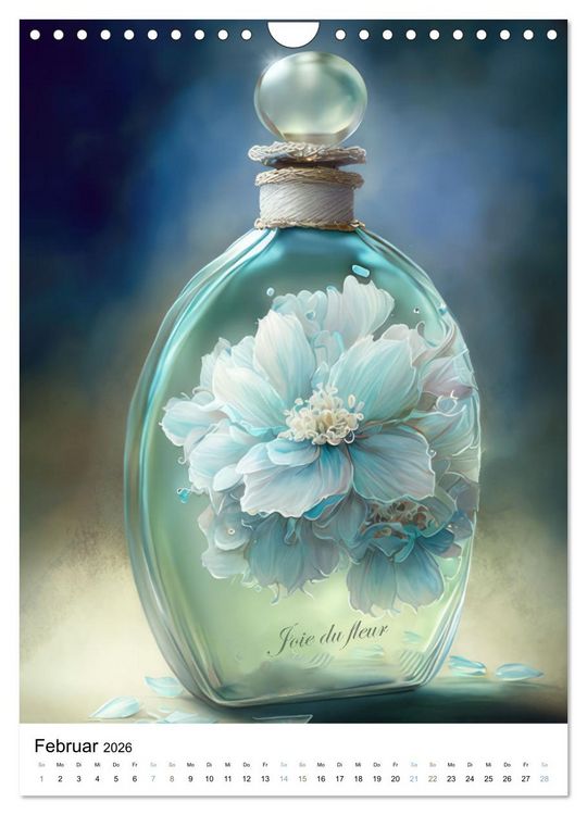 Produktbild: Parfum Eleganz im Glas (Wandkalender 2026 DIN A4 hoch), CALVENDO Monatskalender