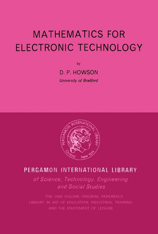 Produktbild: Mathematics for Electronic Technology