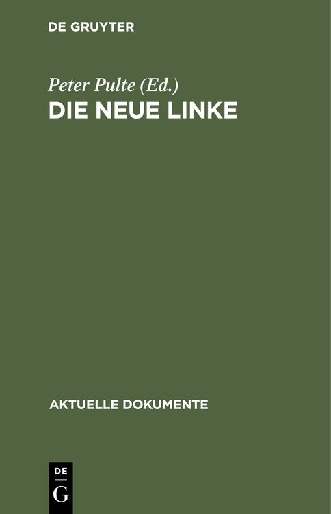Produktbild: Die Neue Linke