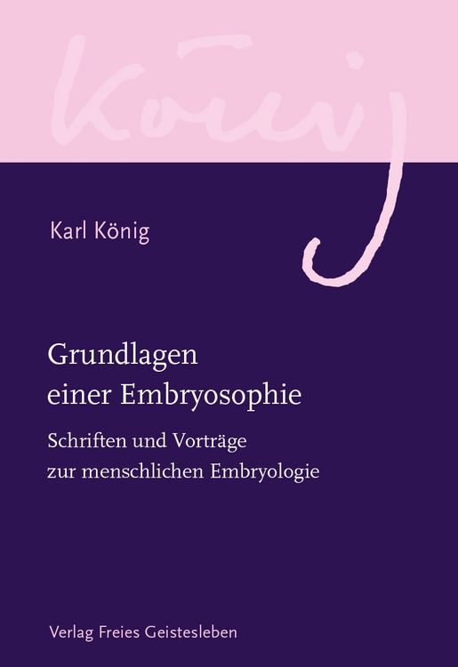 Produktbild: Grundlagen einer Embryosophie