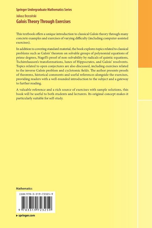 Produktbild: Galois Theory Through Exercises