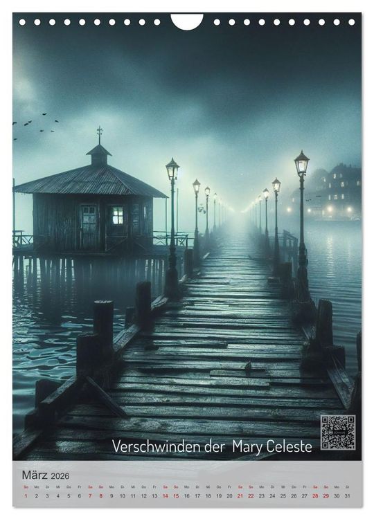 Produktbild: True Crime - Schatten der Vergangenheit (Wandkalender 2026 DIN A4 hoch), CALVENDO Monatskalender