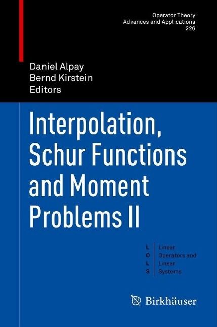 Produktbild: Interpolation, Schur Functions and Moment Problems II