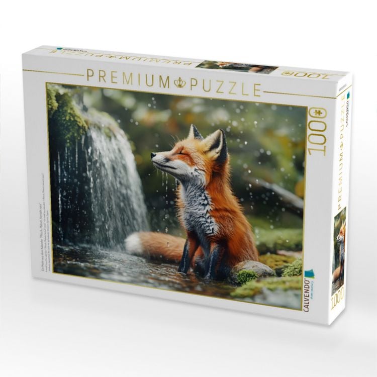 Produktbild: CALVENDO Puzzle Ein Motiv aus dem Kalender "Plitsch, Platsch, tierisch nass" | 1000 Teile Lege-Gr&ouml;&szlig;e 64x48cm Foto-Puzzle f&uuml;r gl&uuml;ckliche Stunden