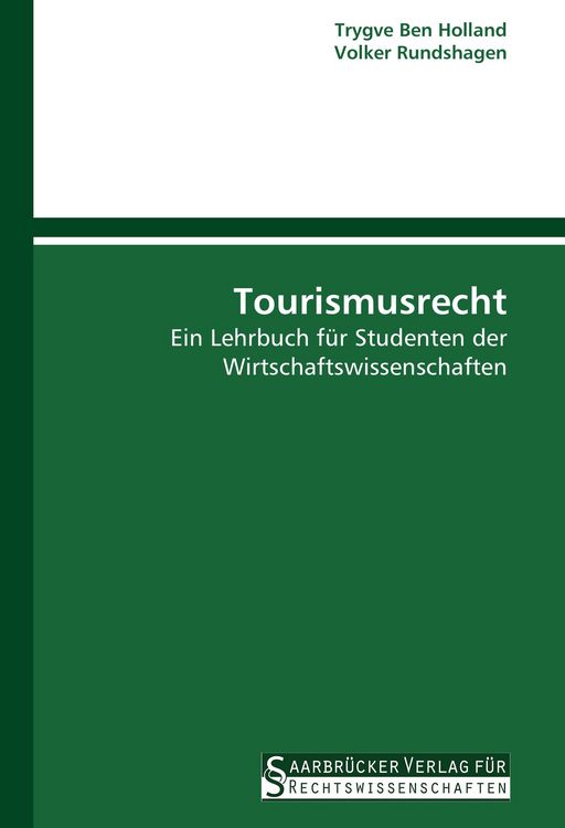Produktbild: Tourismusrecht