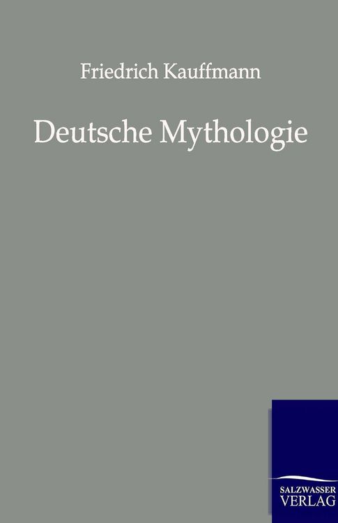Produktbild: Deutsche Mythologie