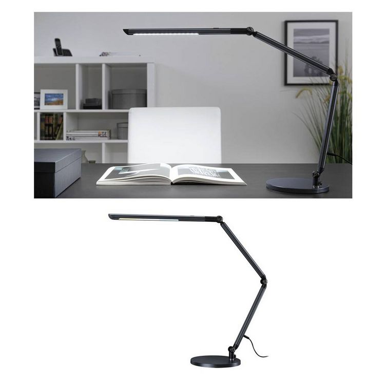 Produktbild: Paulmann FlexBar 41300 LED-Schreibtischleuchte LED 10.6W Anthrazit (metallic)