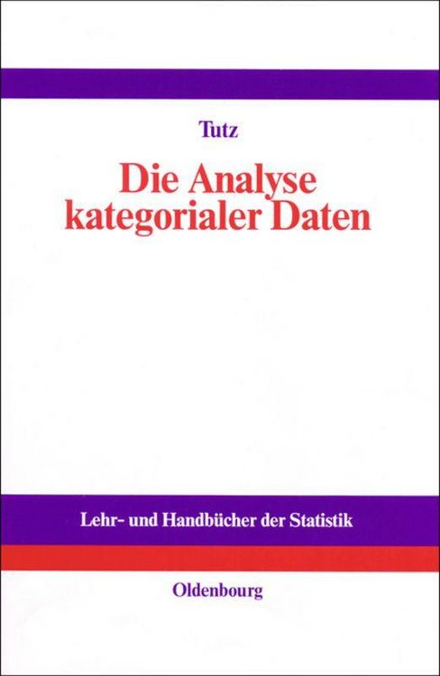 Produktbild: Die Analyse kategorialer Daten