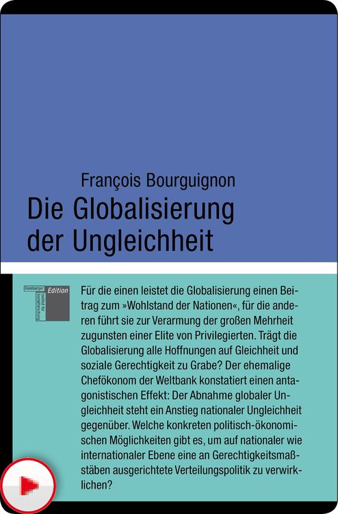 Produktbild: Die Globalisierung der Ungleichheit