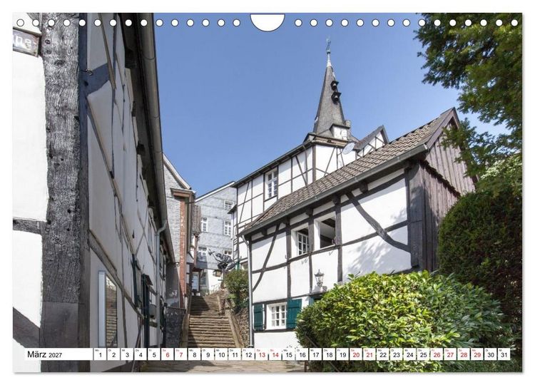 Produktbild: Ruhrtal mit Lennetal - Radland Deutschland (Wandkalender 2027 DIN A4 quer), CALVENDO Monatskalender