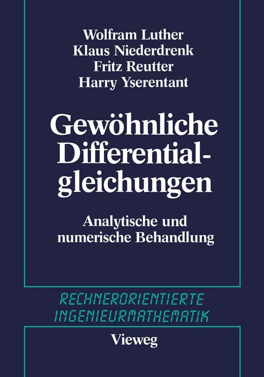Produktbild: Gew&ouml;hnliche Differentialgleichungen