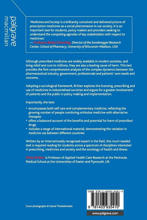 Produktbild: Medicines and Society