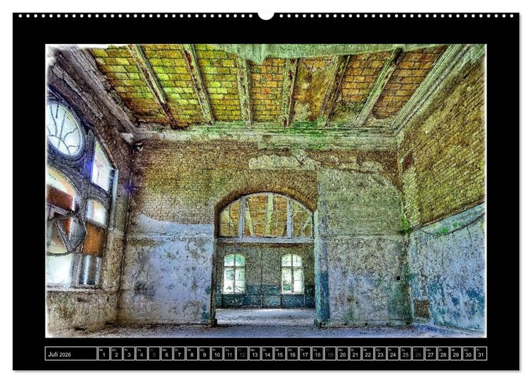 Produktbild: Stille Orte Beelitz (Wandkalender 2026 DIN A2 quer), CALVENDO Monatskalender