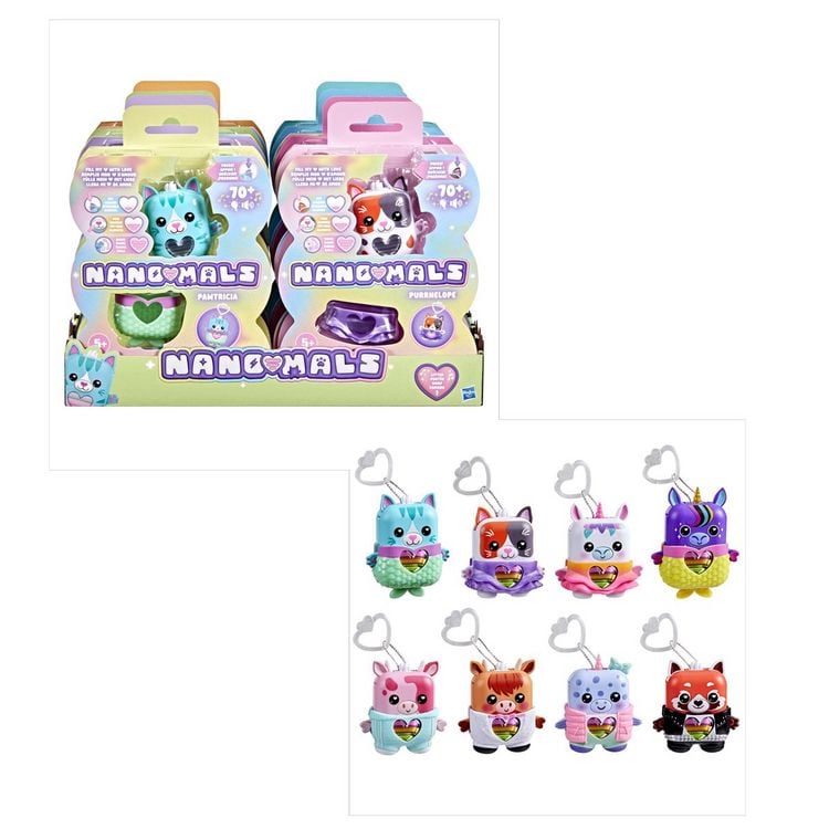 Produktbild: Hasbro Nano-Mals Elektronische Fidget-Tierchen