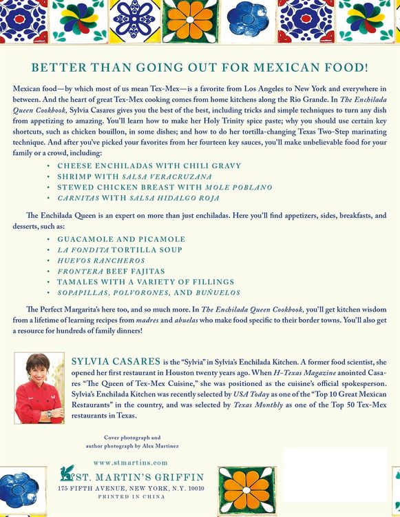 Produktbild: The Enchilada Queen Cookbook