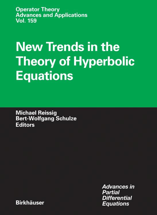 Produktbild: New Trends in the Theory of Hyperbolic Equations
