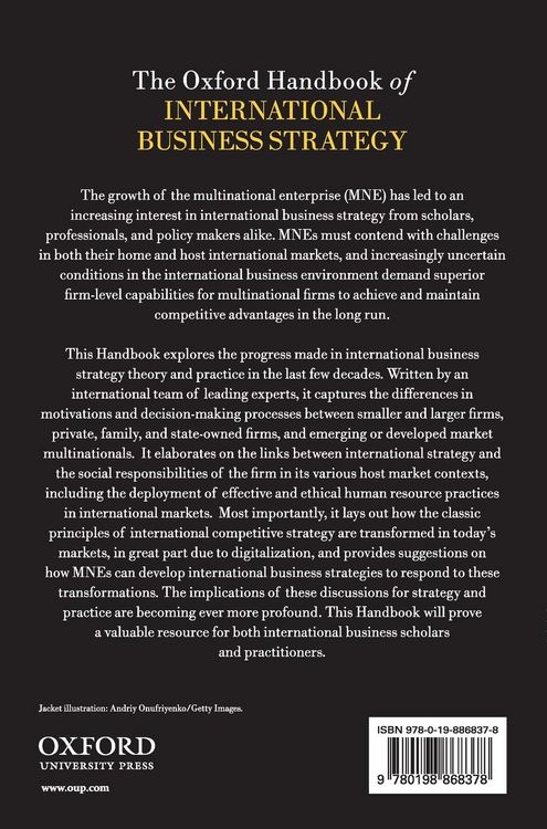 Produktbild: Ohb Internat Business Strategy Ohbk C