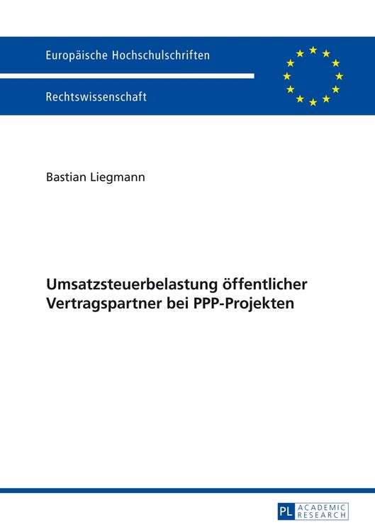 Produktbild: Umsatzsteuerbelastung &ouml;ffentlicher Vertragspartner bei PPP-Projekten