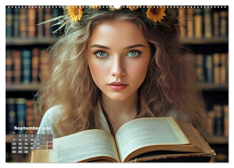 Produktbild: Fantasie und Science Fiction (Wandkalender 2026 DIN A2 quer), CALVENDO Monatskalender