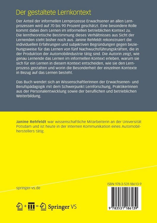 Produktbild: Der gestaltete Lernkontext