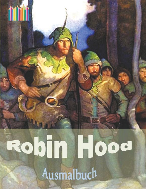 Produktbild: ROBIN HOOD Ausmalbuch