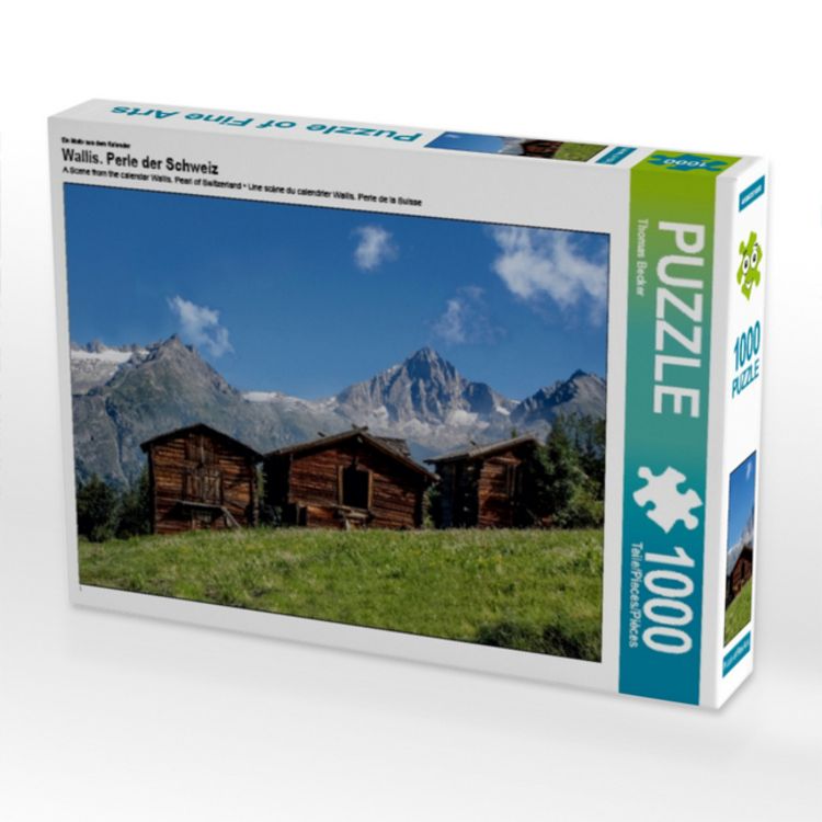 Produktbild: Ein Motiv aus dem Kalender Wallis. Perle der Schweiz (Puzzle)